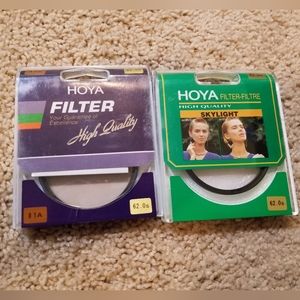 hoya camera filters lot of 2
